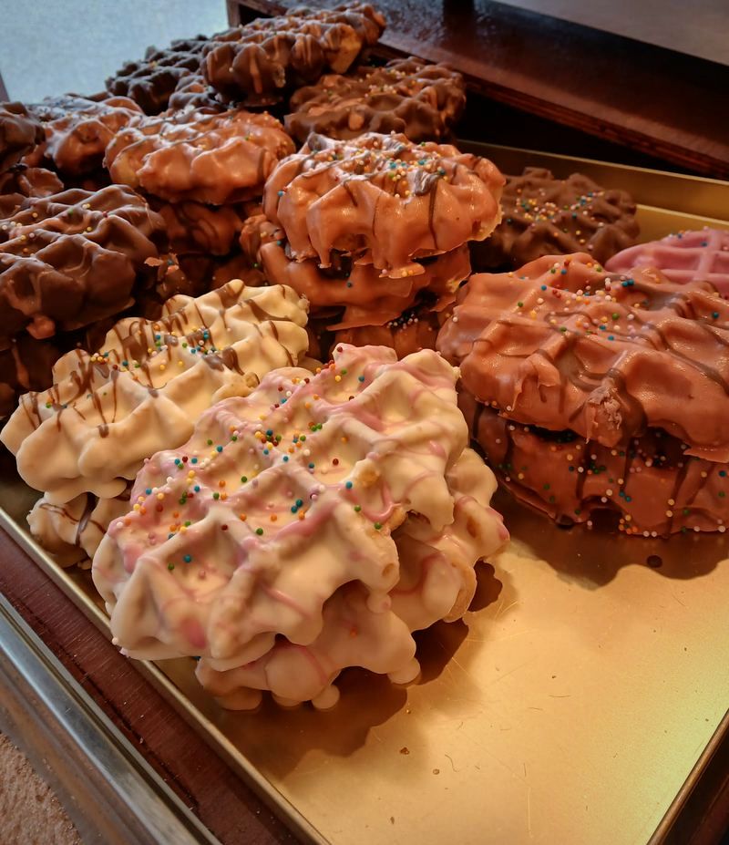 Luikse wafels van de Betuwse Gebakkraam in Culemborg
